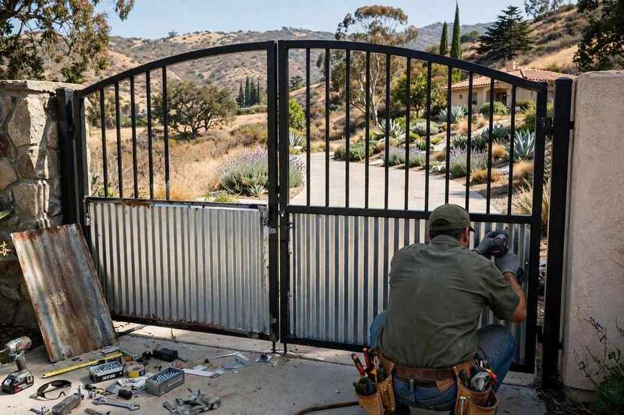 Gate Panel Repair in Concord, CA